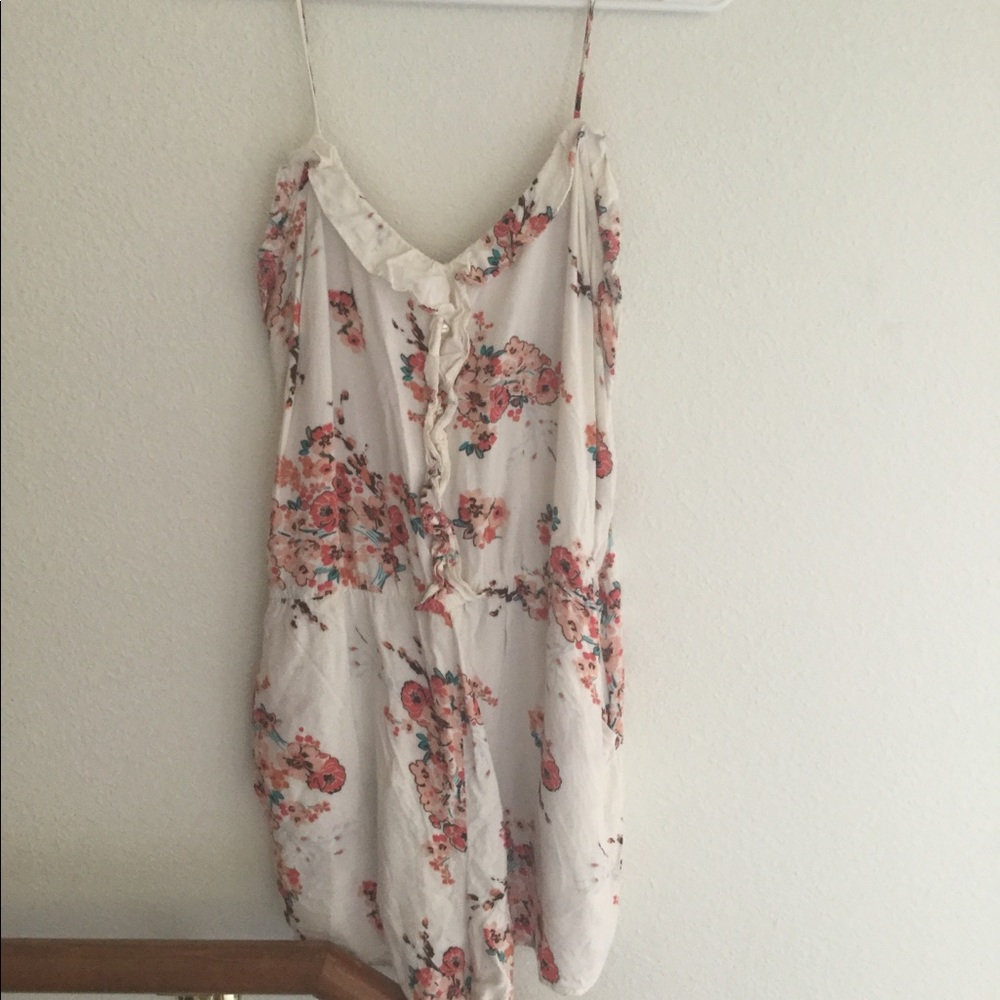 Floral Printed Romper